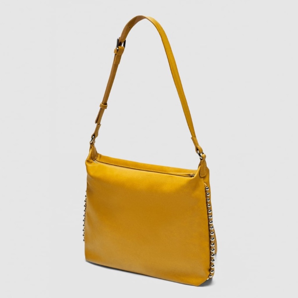 NWT • Zara • Studded Crossbody Bucket Bag - Picture 5 of 7